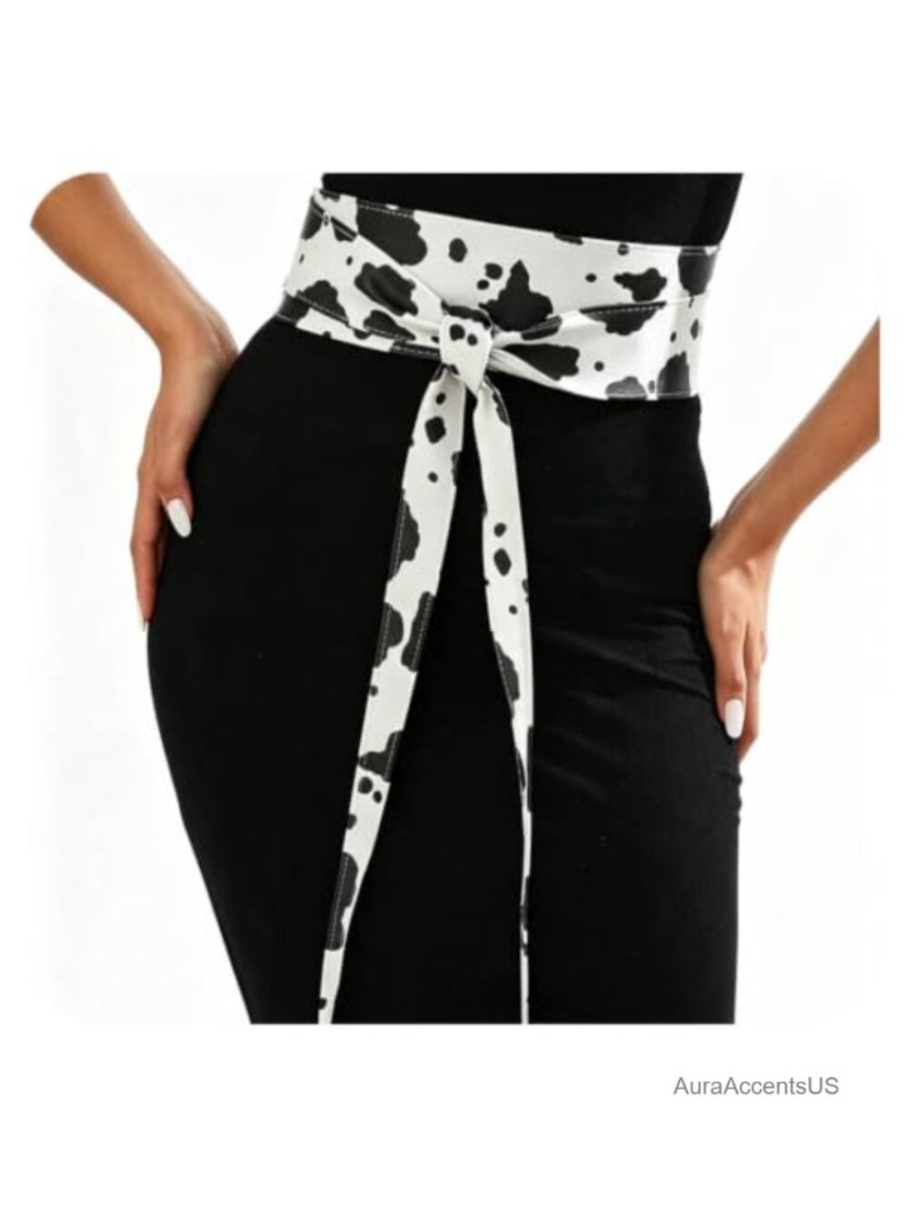Wide Leather Obi Belt Wrap Fashion Corset Waist Accessory